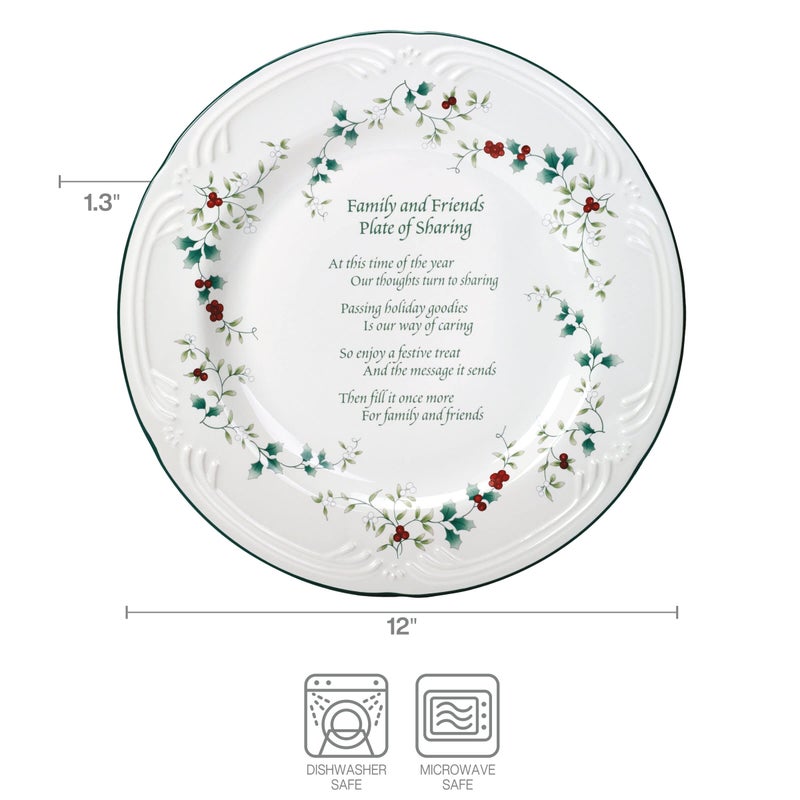Pfaltzgraff Winterberry Friends and Family Plate of Sharing -, 12 Inches - Image 2